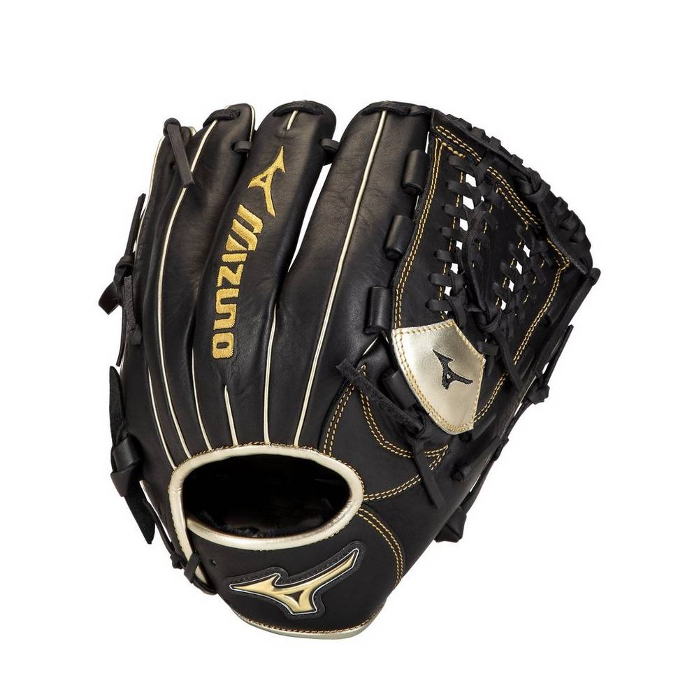 Guanti Mizuno Baseball MVP Prime SE Infield 11.75" Uomo - Nere/Oro - 21653-RCAF